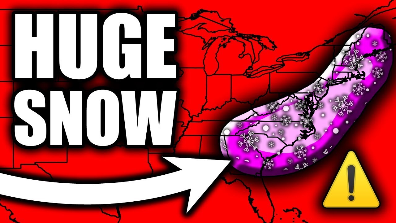 🔴LIVE - This HUGE SNOWSTORM Will Be INSANE