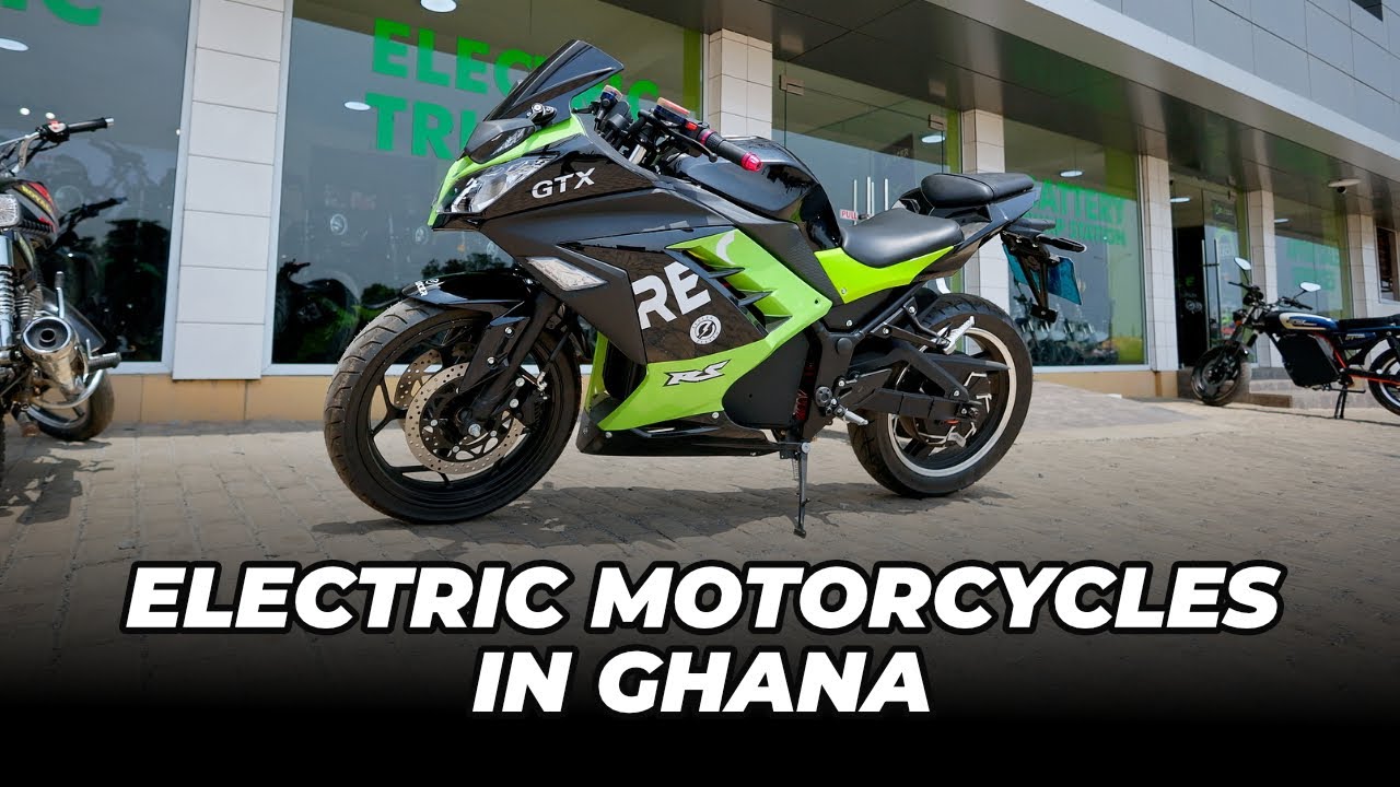 Electric Motorcycle in Ghana by Elecer