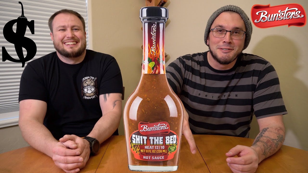Bunsters Shit the Bed 12/10 | Scovillionaires Hot Sauce Review #106