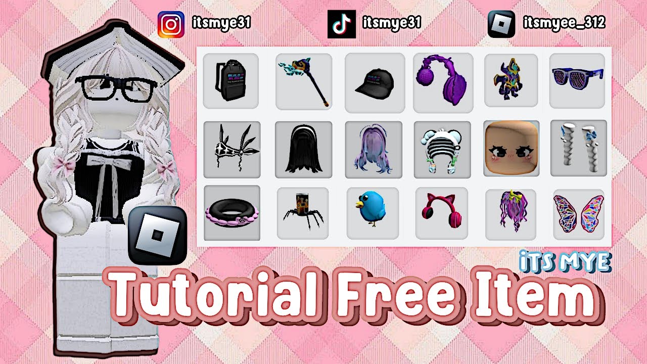 TUTORIAL FREE ITEM DI ROBLOX 2024 😍‼️|| Roblox Indonesia