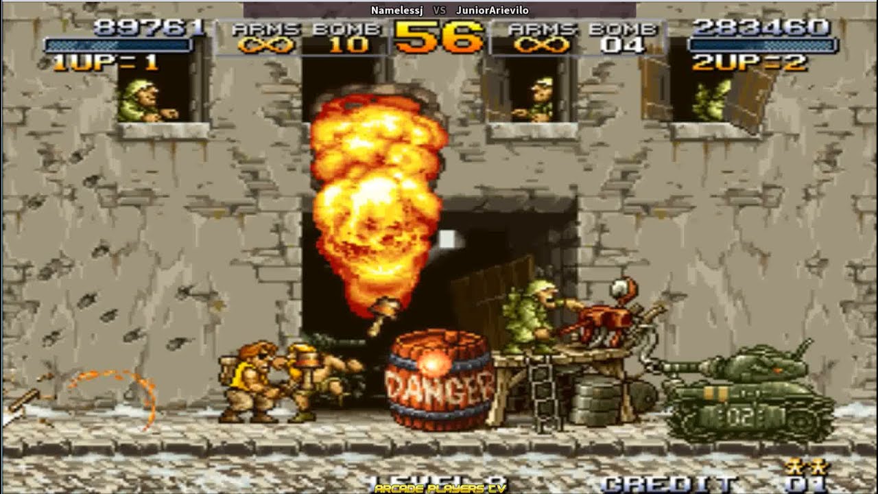 Metal Slug ➤ Namelessj (Colombia) & JuniorArievilo (Brazil) mslug