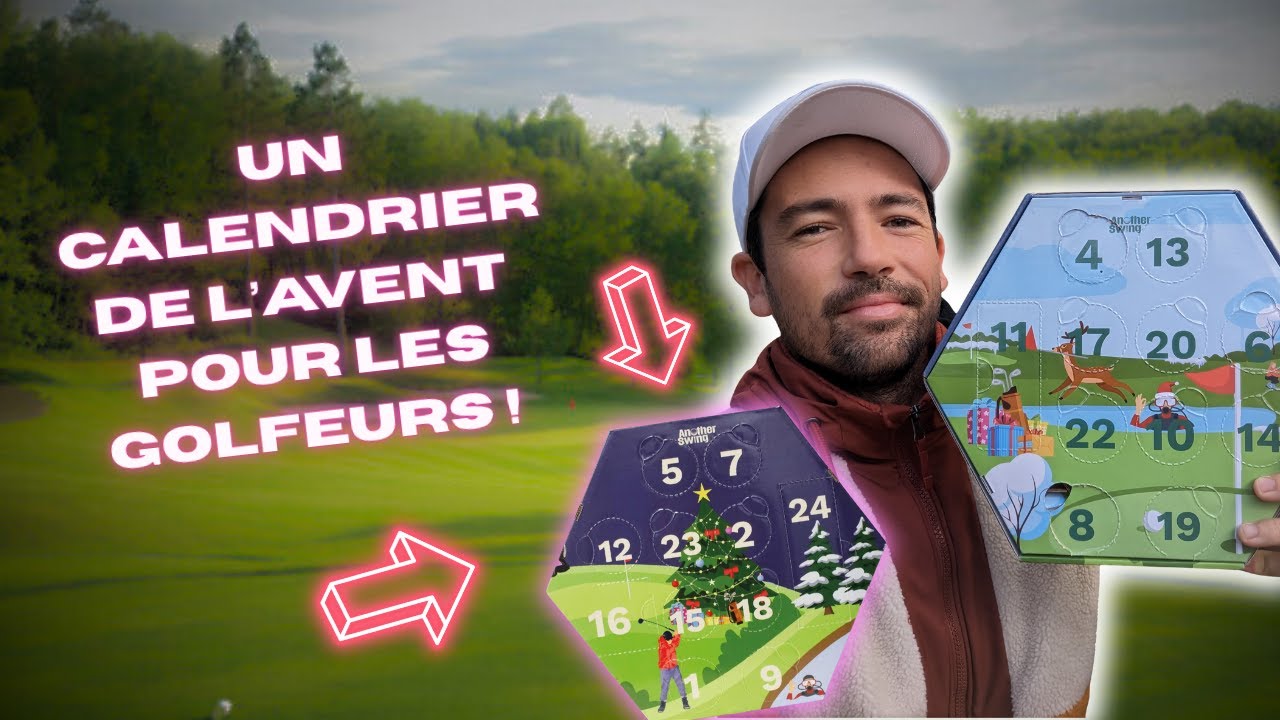 UN CALENDRIER DE L'AVENT POUR LES GOLFEURS !