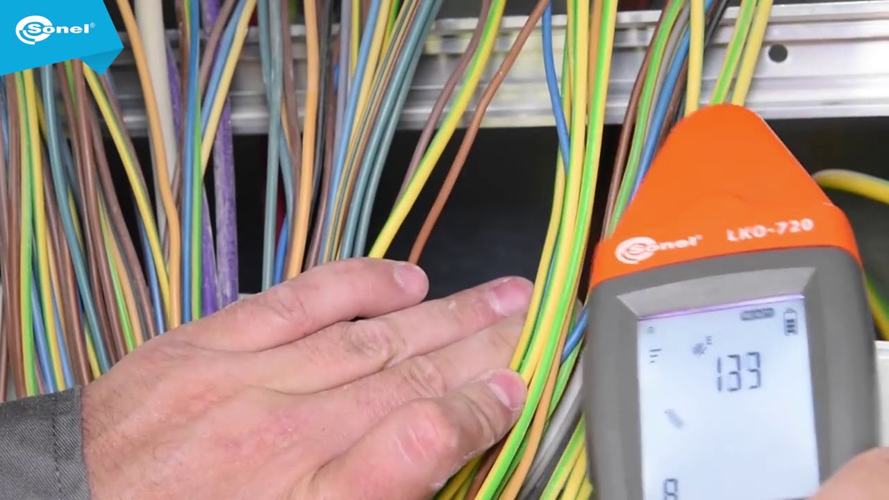 Wire Identification With Sonel LKZ 720 Locator