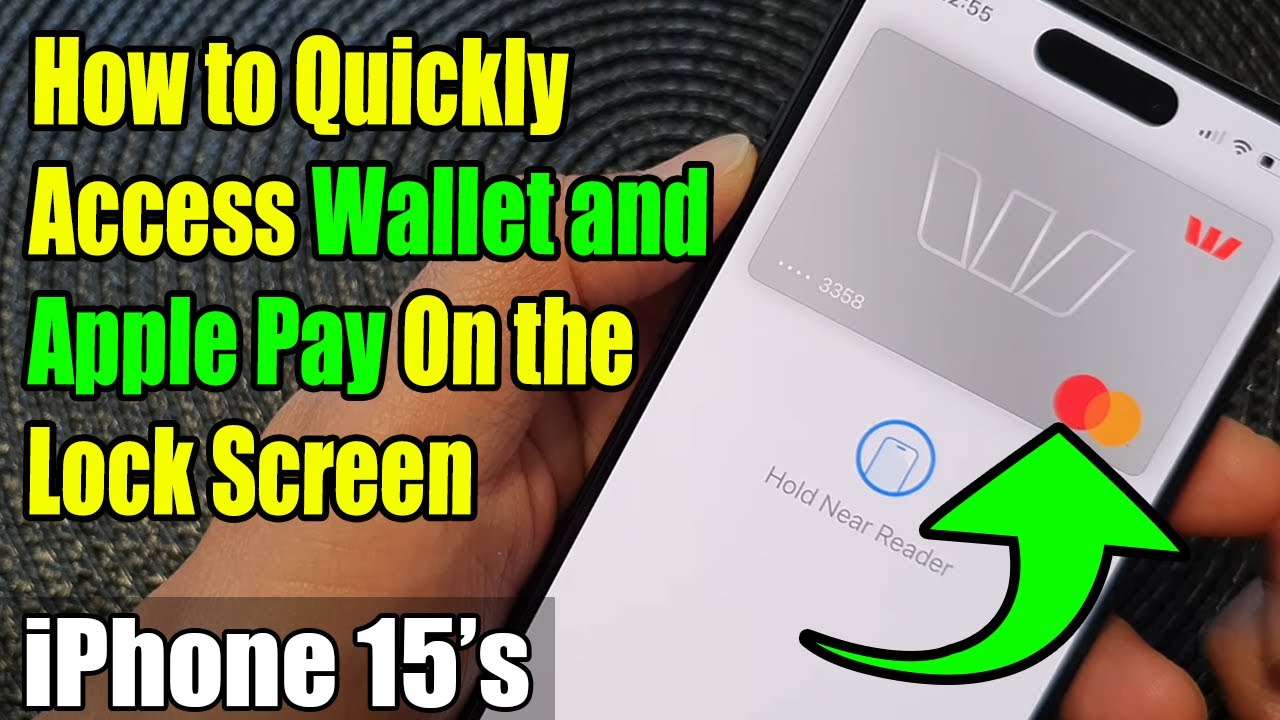 iPhone 15/15 Pro Max: How to Quickly Access Wallet and Apple Pay On the Lock Screen