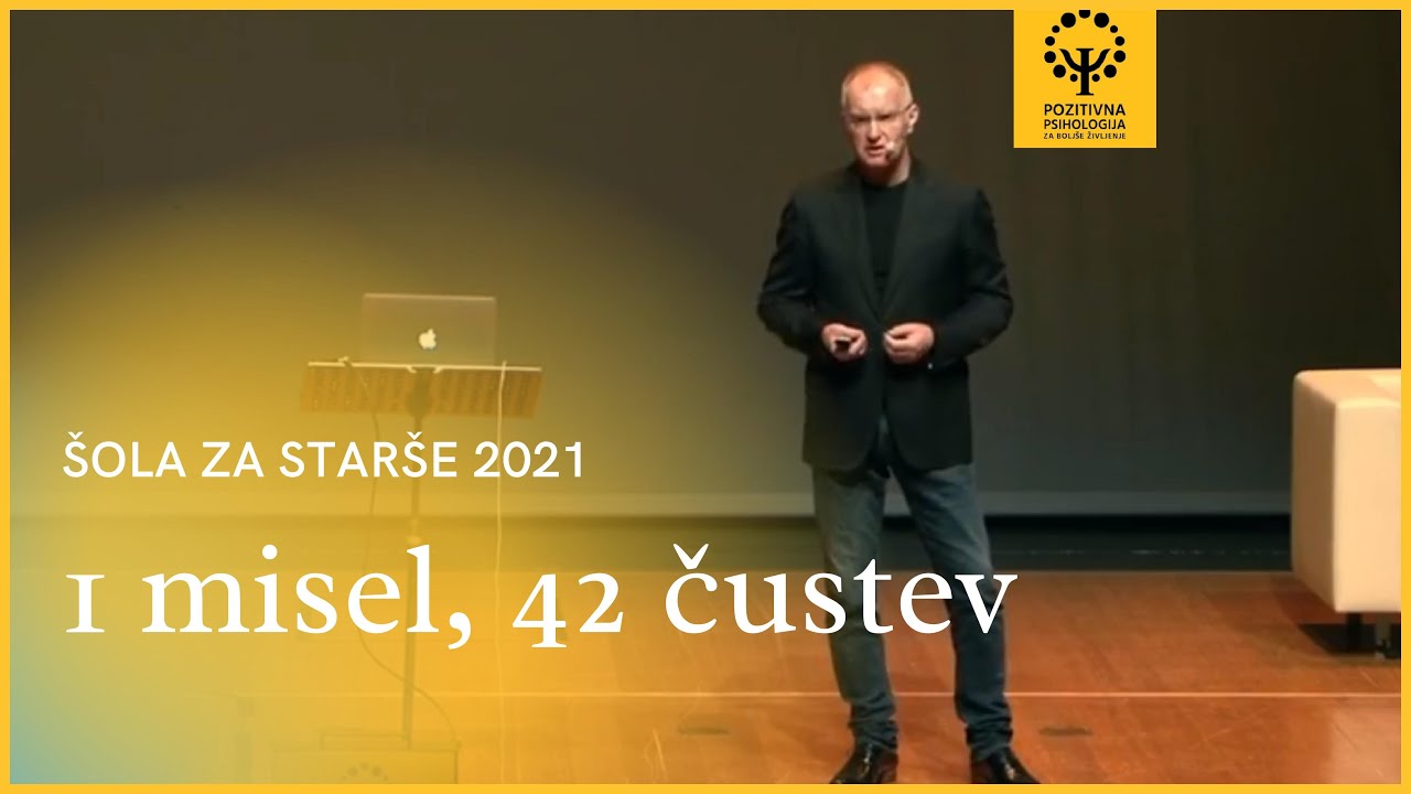 dr. Aleksander Zadel: 1 misel, 42 čustev, Šola za starše