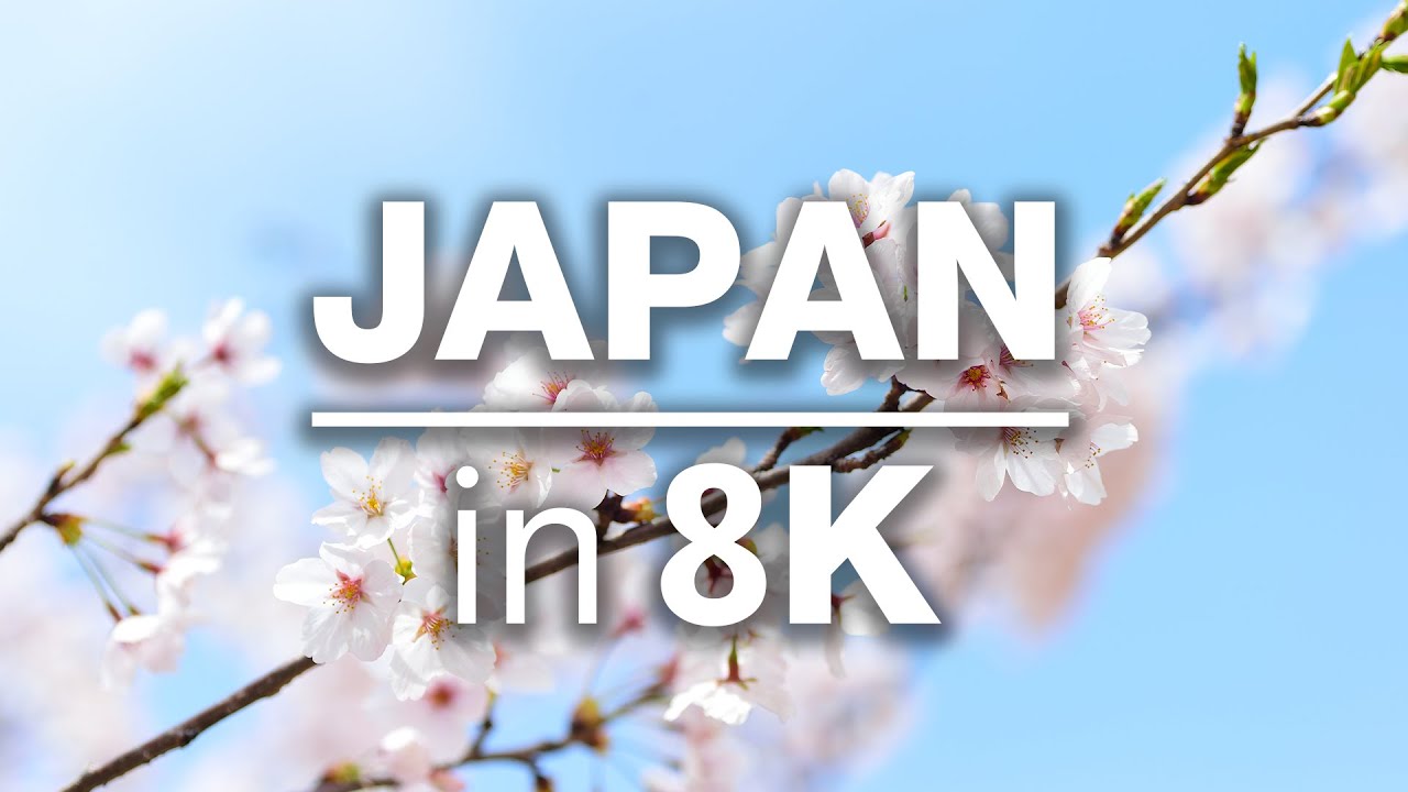 Japan In 8K Ultra HD With Relaxing Music, Beautiful Scenery