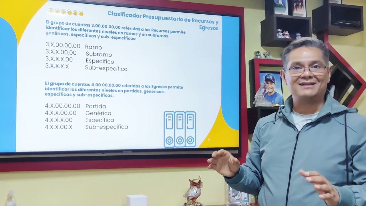 Javier Peña Exposición Clasificador Presupuestario