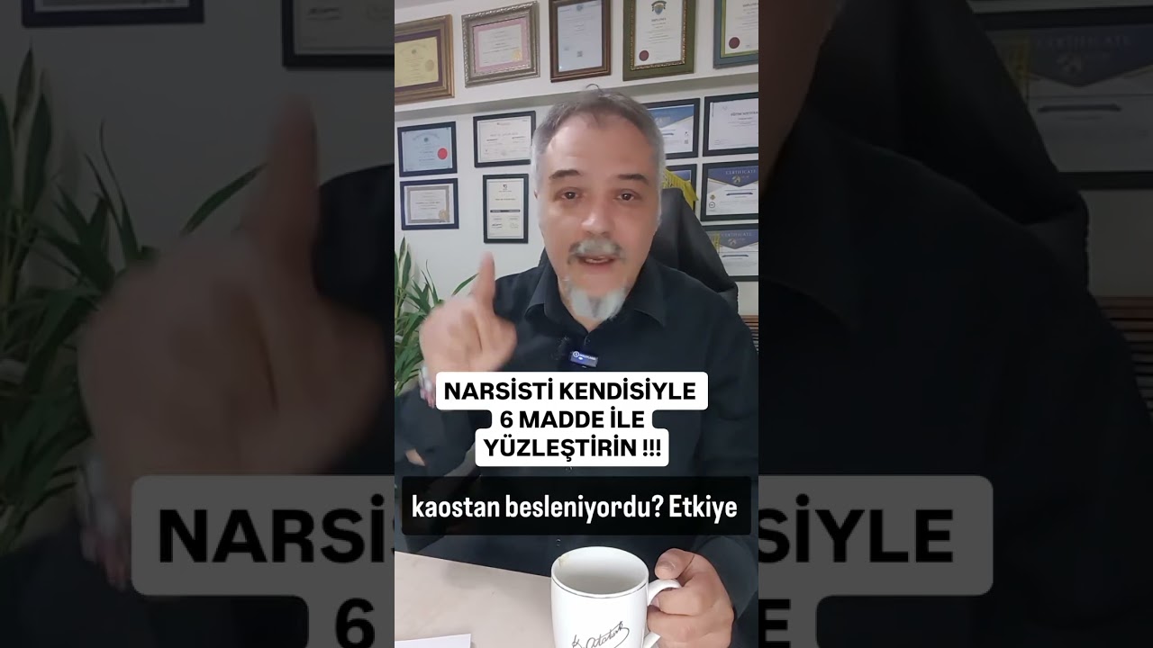Narsisti kendisiyle y&uuml;zleştirin !   #narsist #psikoloji #evlilik #narsizm #ilişkiler #manipulasyon