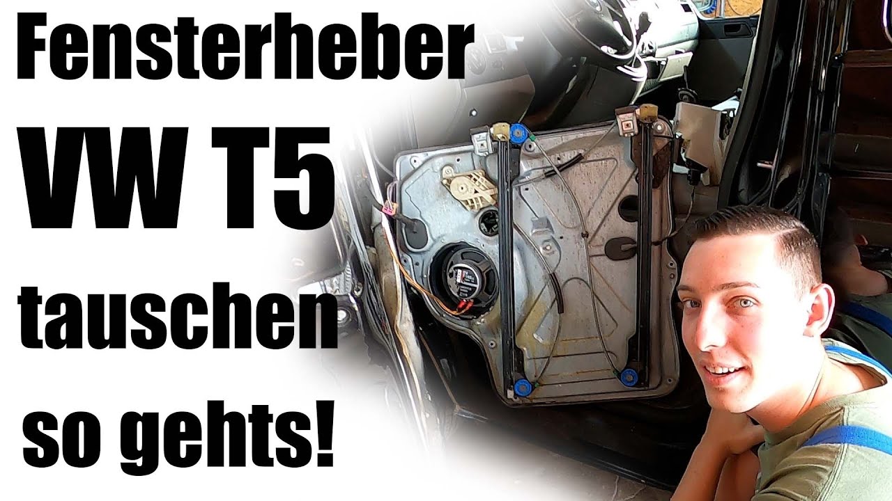 VW T5 Fensterheber Tauschen //was ist kaputt?