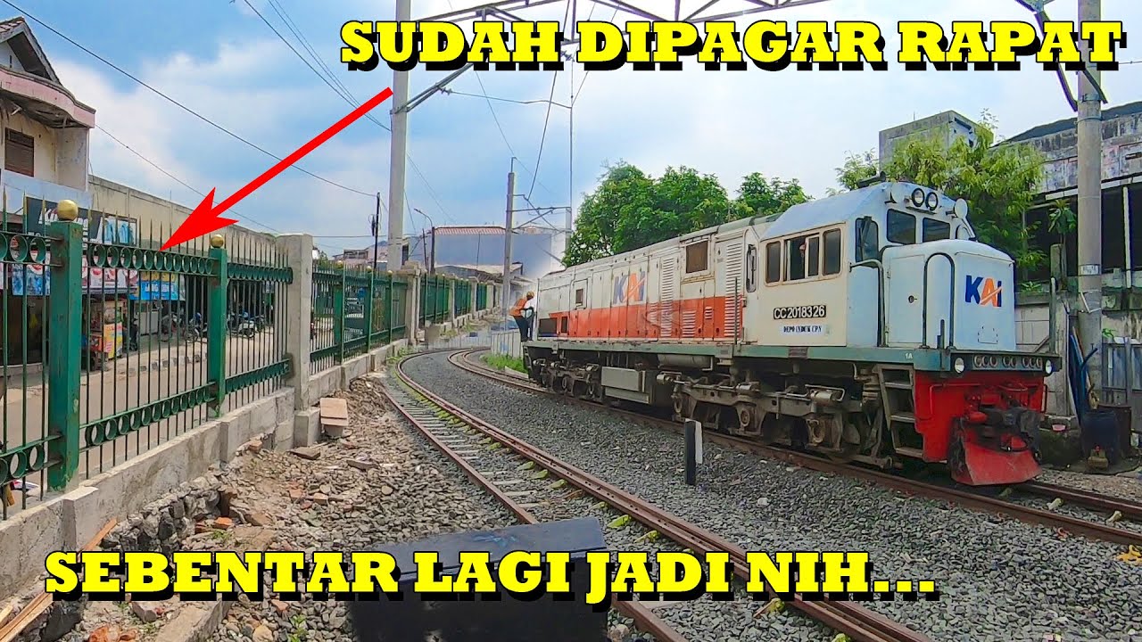 UPDATE TERBARU Pembangunan Stasiun Rangkasbitung ULTIMATE ! JPO & Peron Baru Sudah Jadi !!