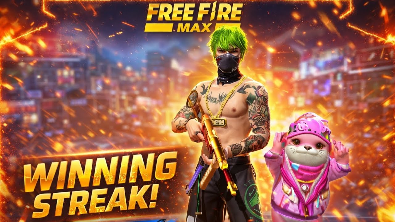 ANOTHER CS-RANK WINNING STREAK 🔥 | Free Fire MAX 🎮 