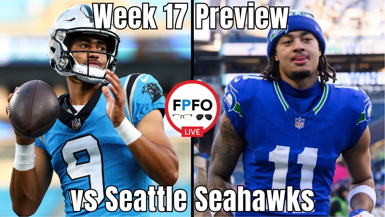 Carolina Panthers vs. Seattle Seahawks WEEK 17 GAME PREVIEW (2025)
