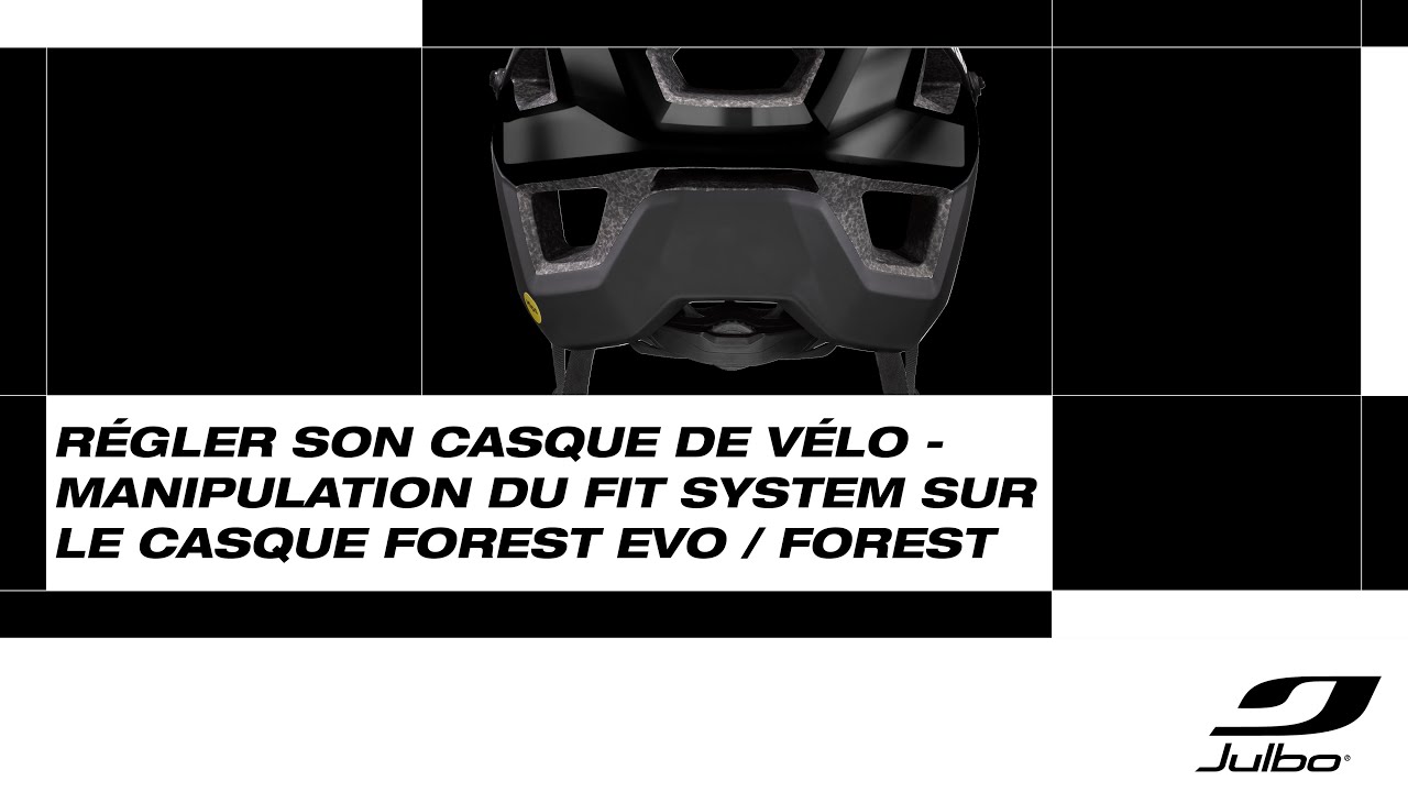Comment bien ajuster son casque FOREST EVO / FOREST gr&acirc;ce au Fit System ? | Julbo
