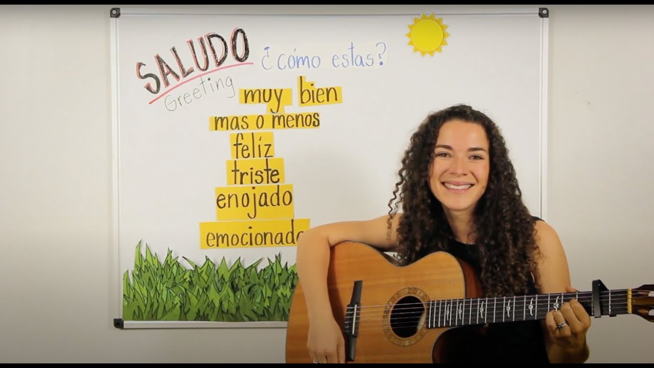 Spanish Greeting/Spanish Basic Feelings FULL LESSON VIDEO