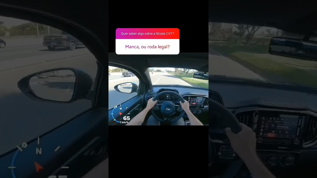 #fiat #strada o c&acirc;mbio CVT anda t&atilde;o bem como c&acirc;mbio manual ?