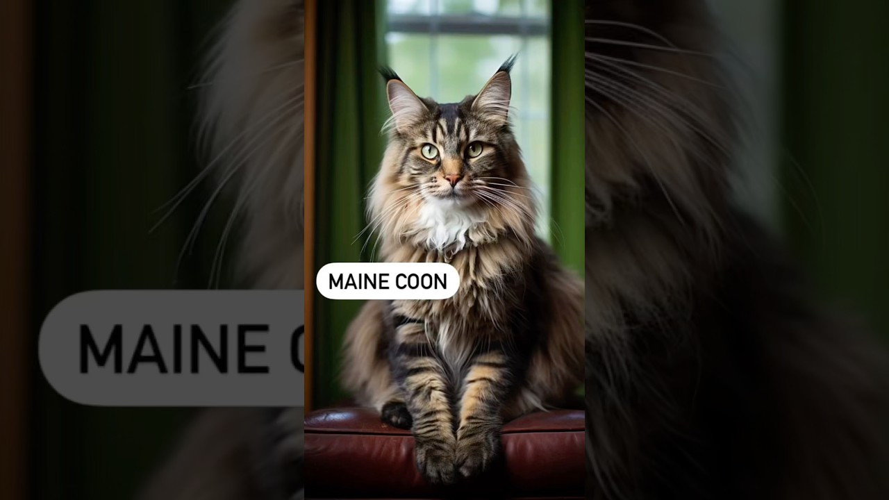 Czy znacie jednego z największych przyjaci&oacute;ł wśr&oacute;d kot&oacute;w &ndash; Maine Coona? 🐱 #mainecoon #opieka #kot