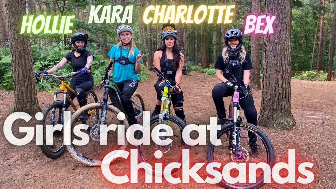 Riding with the Girls At Chicksands Bike Park