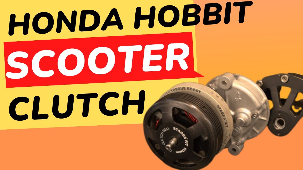 Honda Hobbit Transmission with Scooter Clutch!  - J's Garage