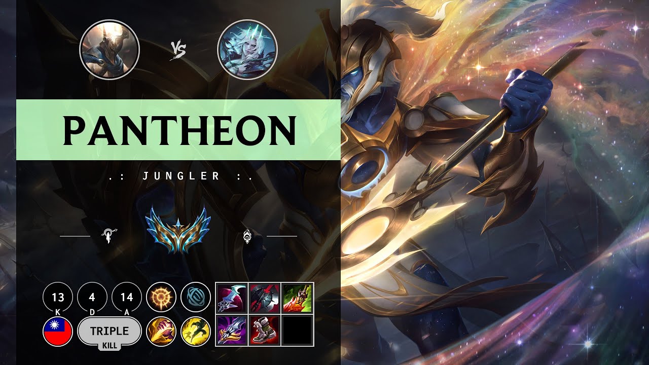 Pantheon Jungle vs Viego - TW Challenger Patch 14.9