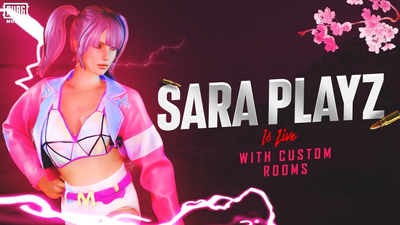 Custom Rooms | SARA PLAYZ | PUBG MOBILE LIVE