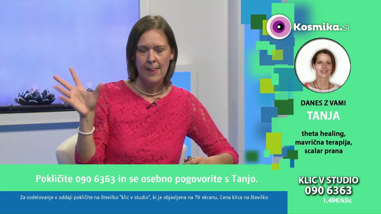 KosmikaTV: Tanja - Čustvena inteligenca (11.9.2017)