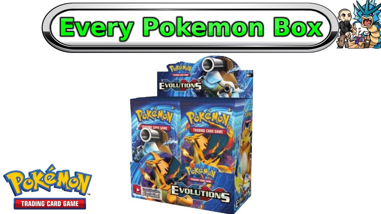 Opening Every Pokemon Box: XY Evolutions