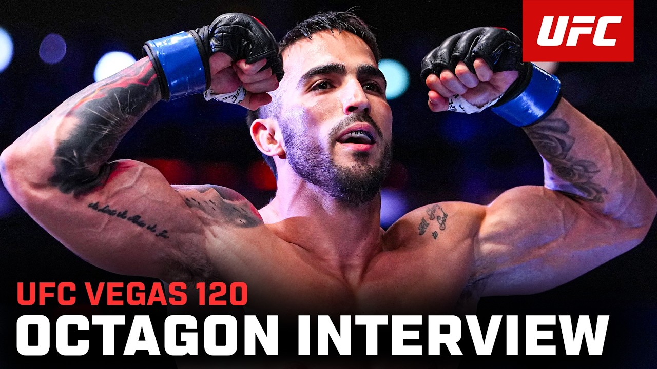 Интервью Ядиэля дель Валье в октагоне | UFC Vegas 120
