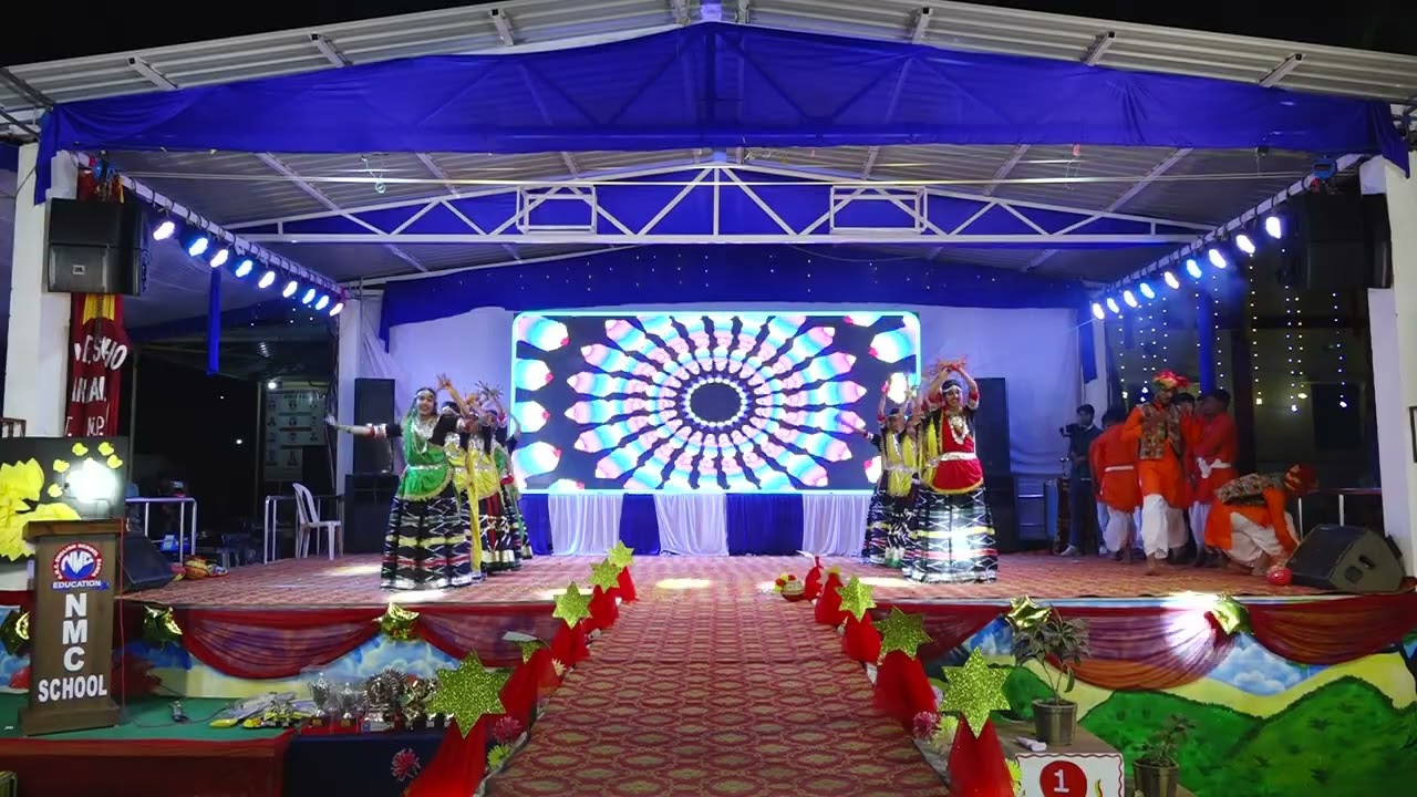 ANNUAL FUNCTION 2025-26 PERFORMANCE BY CLASS - 10TH % 12TH STUDENTS MIXUP THEME (BADHAI)