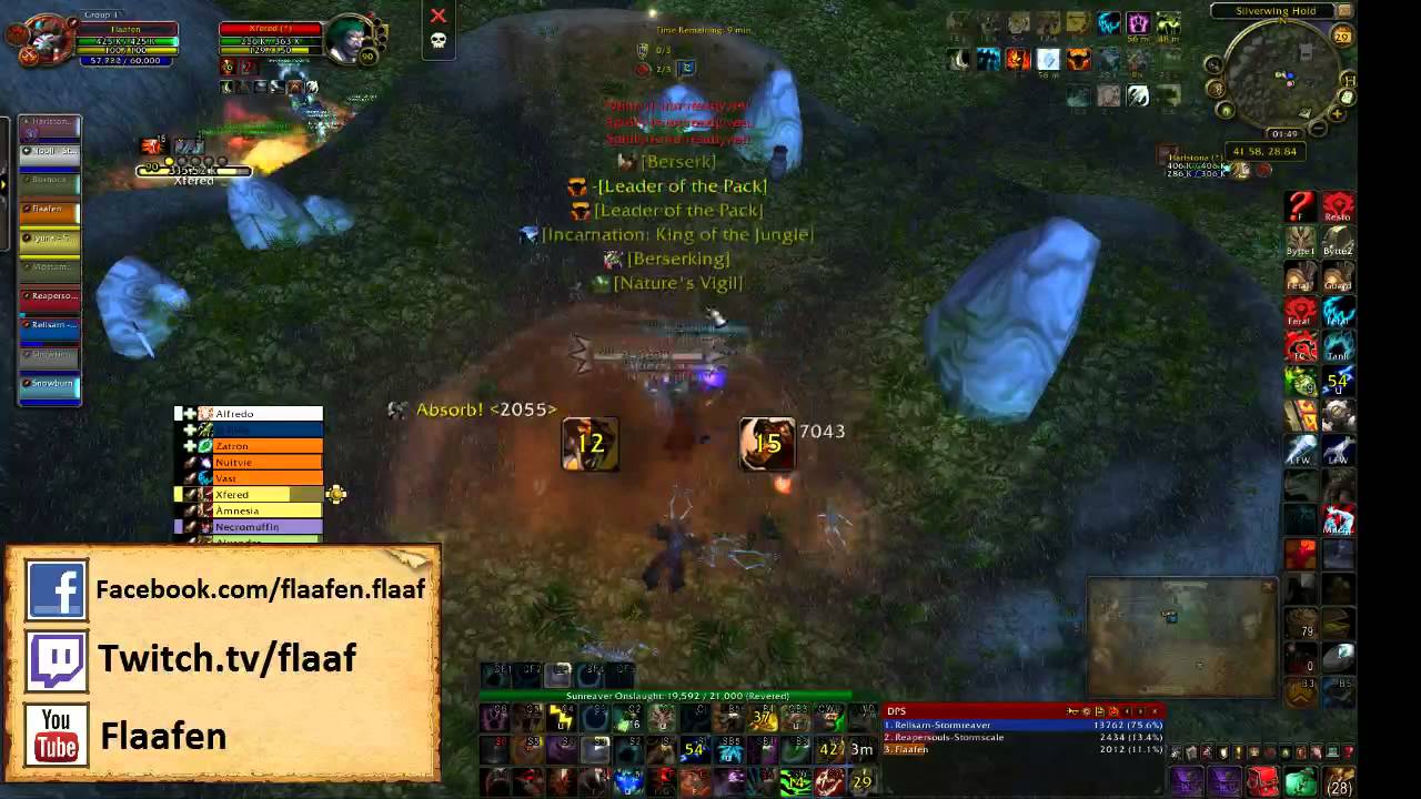 WoW MoP Feral PvP 5.3 - Bg HK farm #1