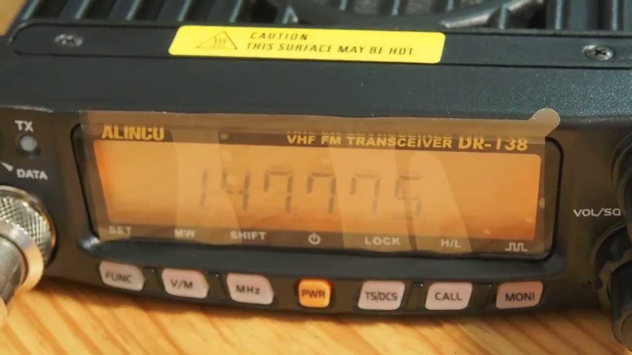 Радиостанция автомобильная Alinco DR-138, DR-438