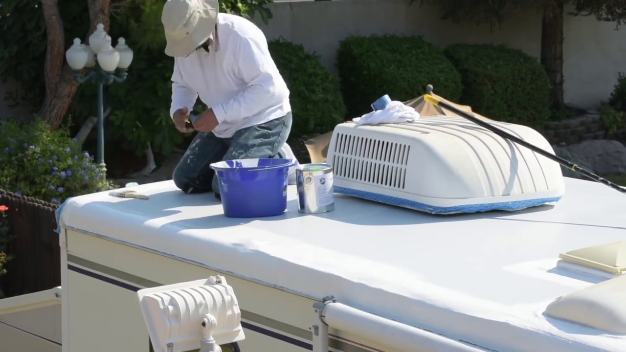 RV Armor Roofing System Timelapse