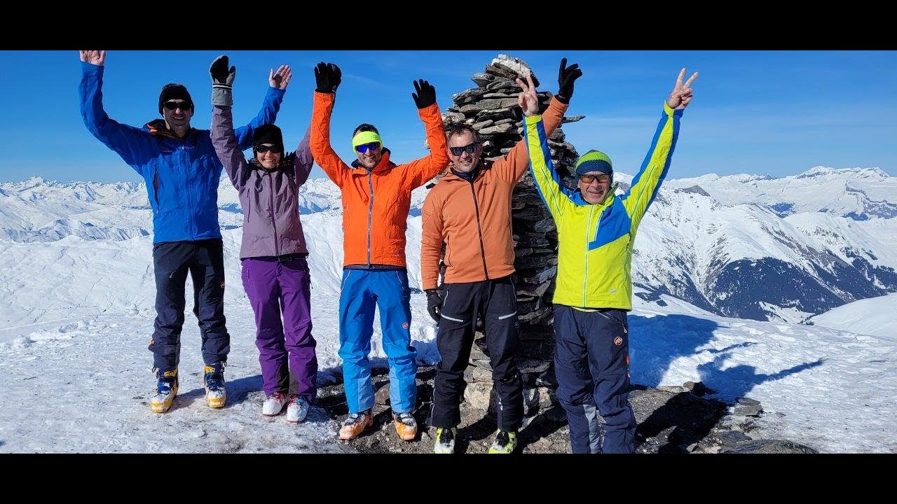 Piz Beverin 2998 m (Skitour SAC Piz Terri 20.02.2021)