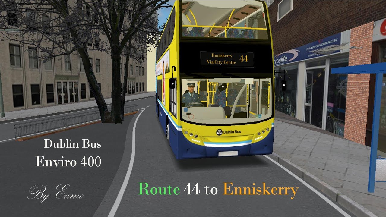 Omsi The Bus Simulator Dublin Bus Enviro 400 Route 44
