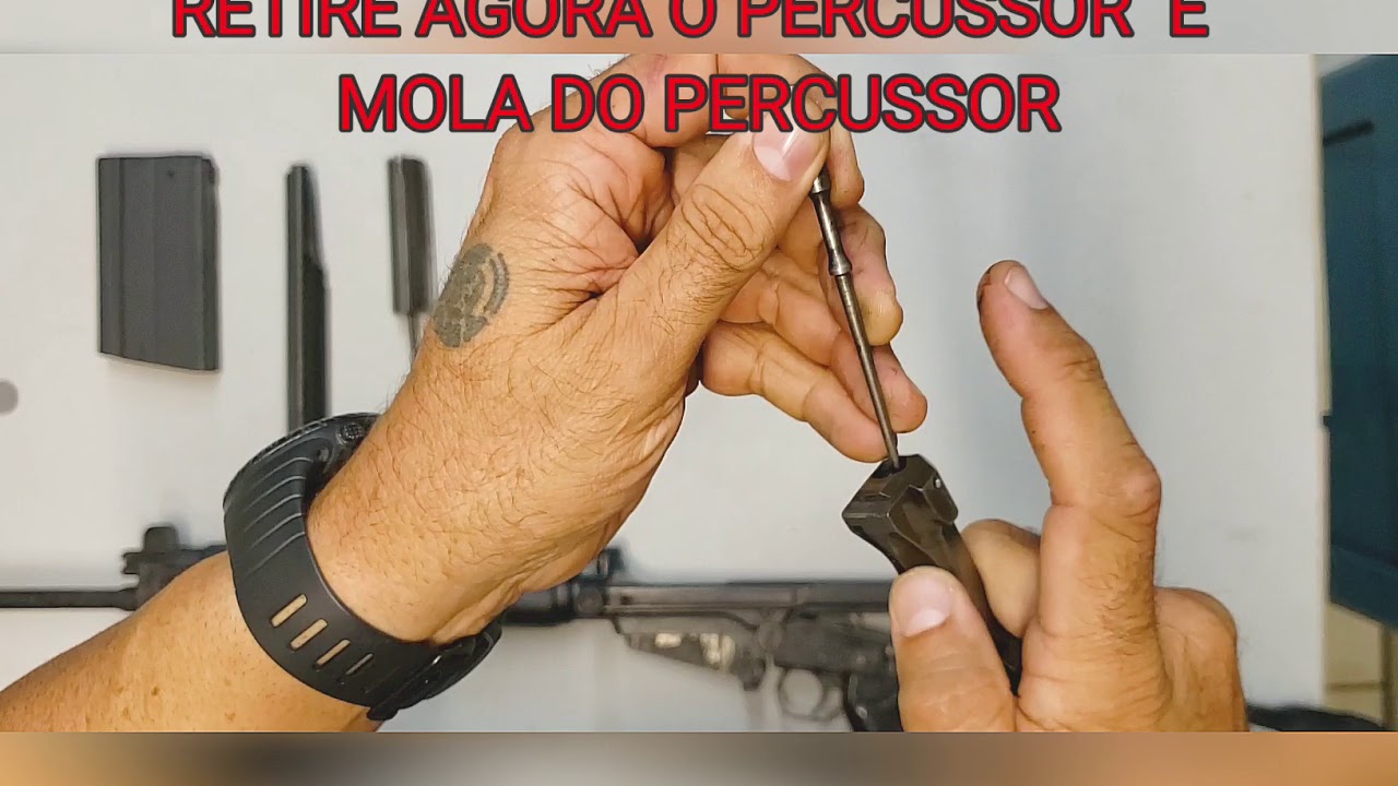 1° ESCALÃO DO FUZIL FAL 7.62mm