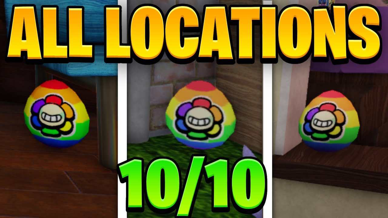 How To FIND ALL 10 EGG LOCATIONS In DANDYS WORLD - (EASTER EGG HUNT 2026)