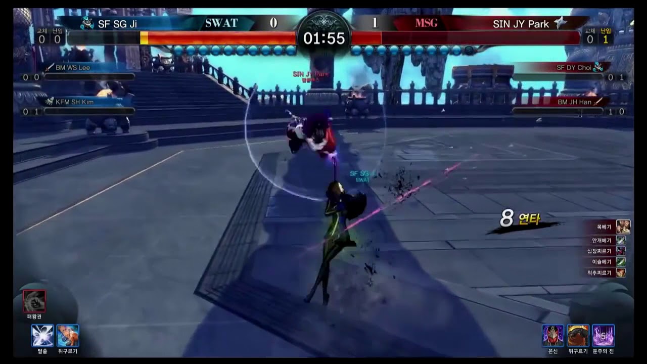 [블소TV] 암신 박진유 태그매치 1:3올킬 (bns tournament)