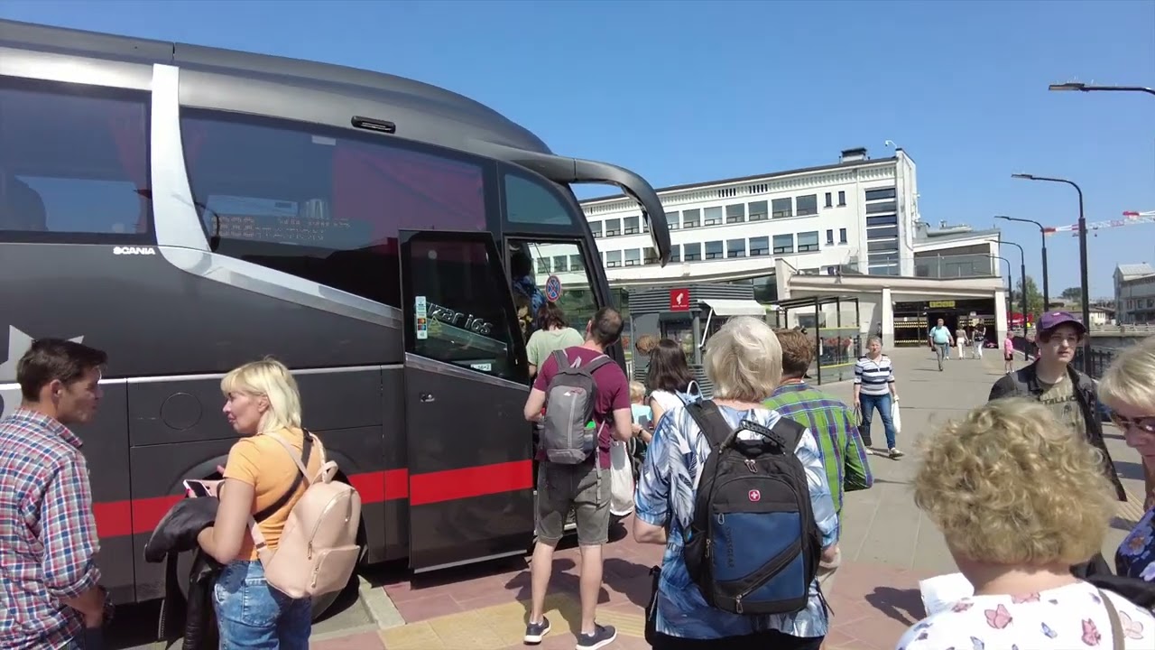 Из Риги в Вильнюс на автобусе Lux Express