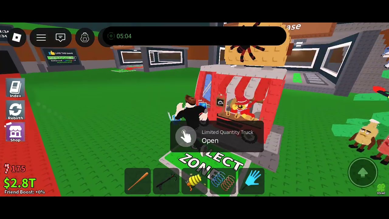 U futa ne server publik dhe vjedhe nje breinrot(steal a breinrot)