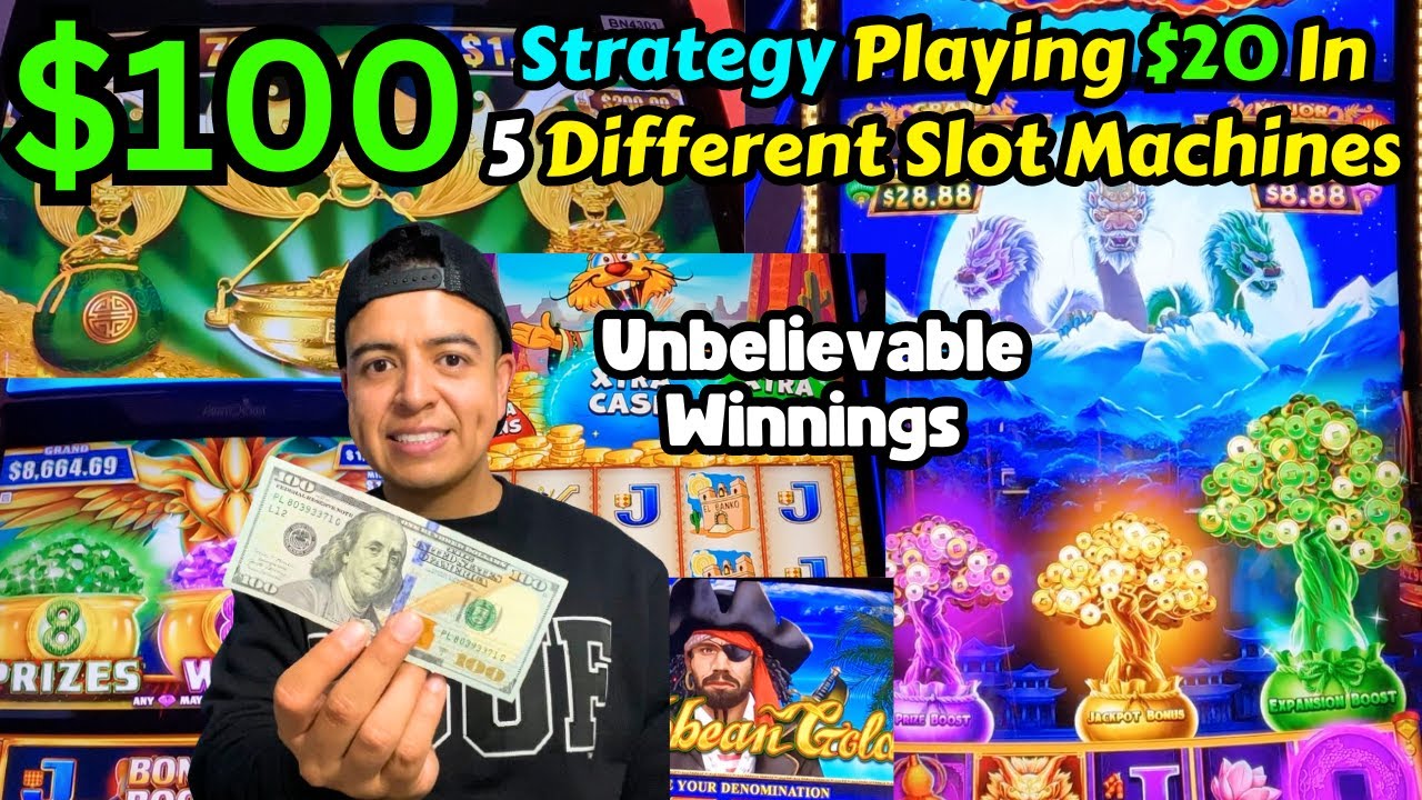 Yaamava Casino: $100 Strategy Playing $20 In Different Slot Machines