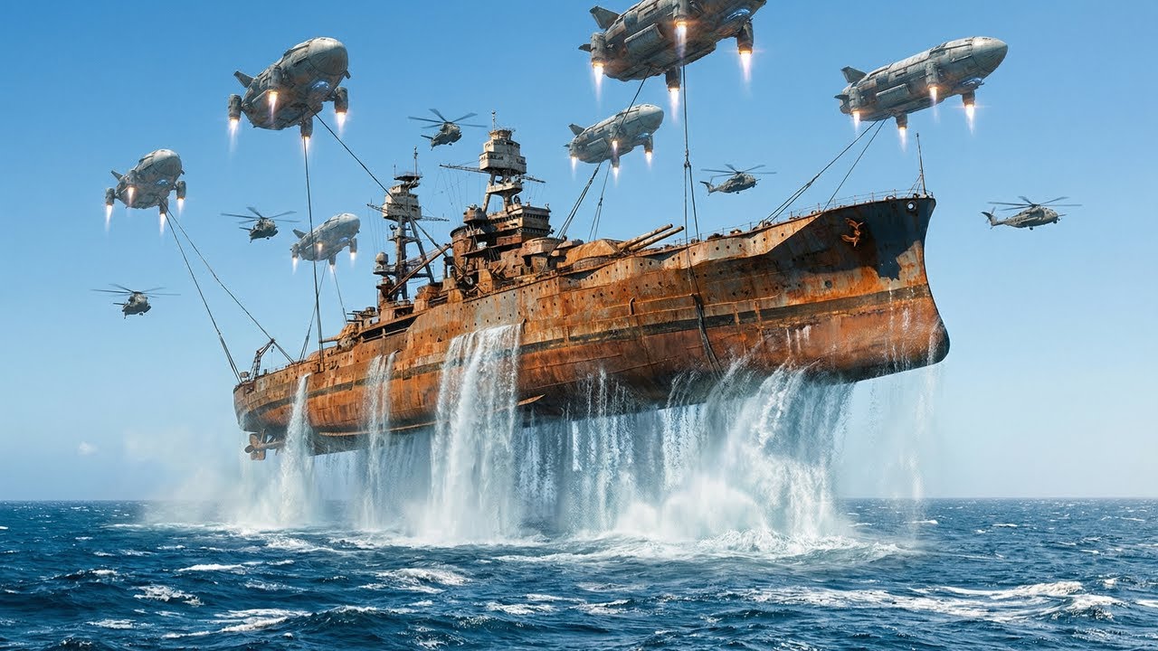 Inside the Mega-Operation to Lift the Sunken USS Arizona (29,000 Tons) Uss Arizona Before And After