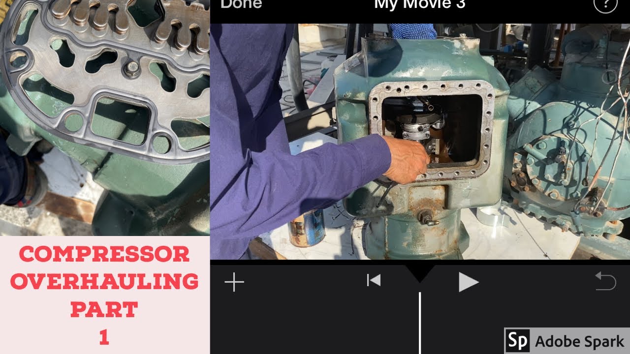 Carrier Compressor Overhaul: Compressor repairs: How to do it!