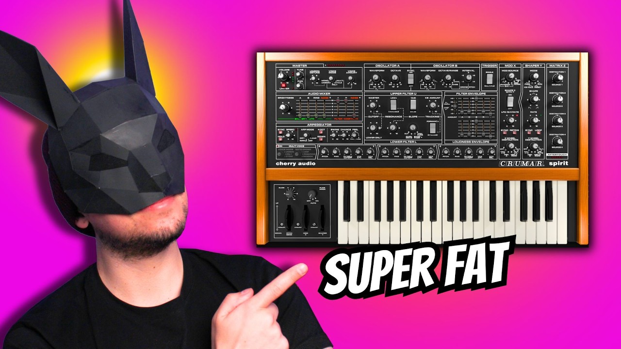 It's Like a Moog with a Twist! Cherry Audio Crumar Spirit Review 🍒