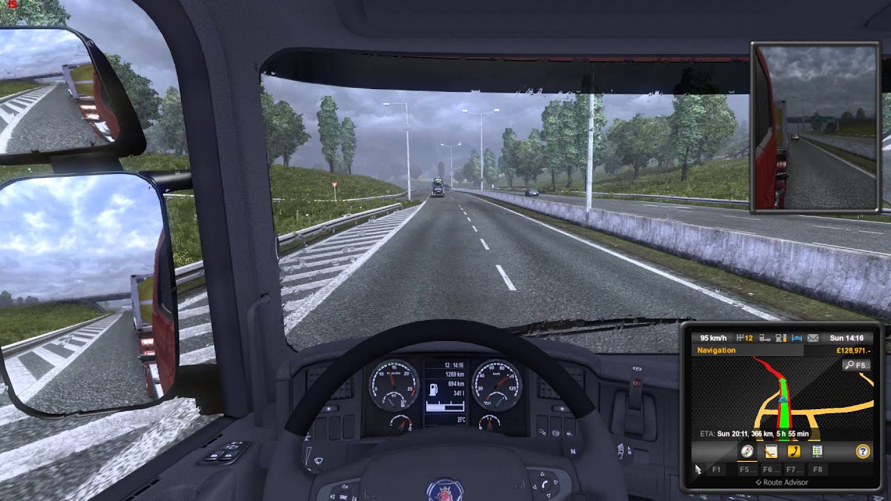 ETS 2   Grimsby to Aberdeen 1080P