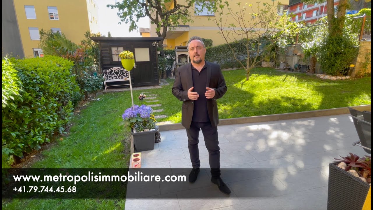 LUGANO - CANOBBIO I Vendiamo villa bifamiliare con terrazza ed ampio giardino