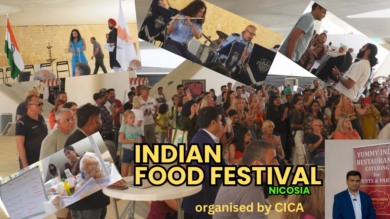Indian Food Festival Celebration in Nicosia Cyprus 2024 / Taste of India in Cyprus