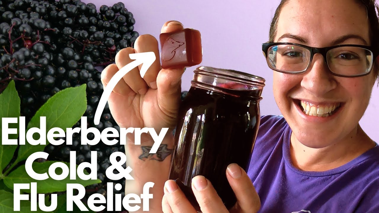 Making & Canning Elderberry Syrup ((Bonus Gummy Recipe!))