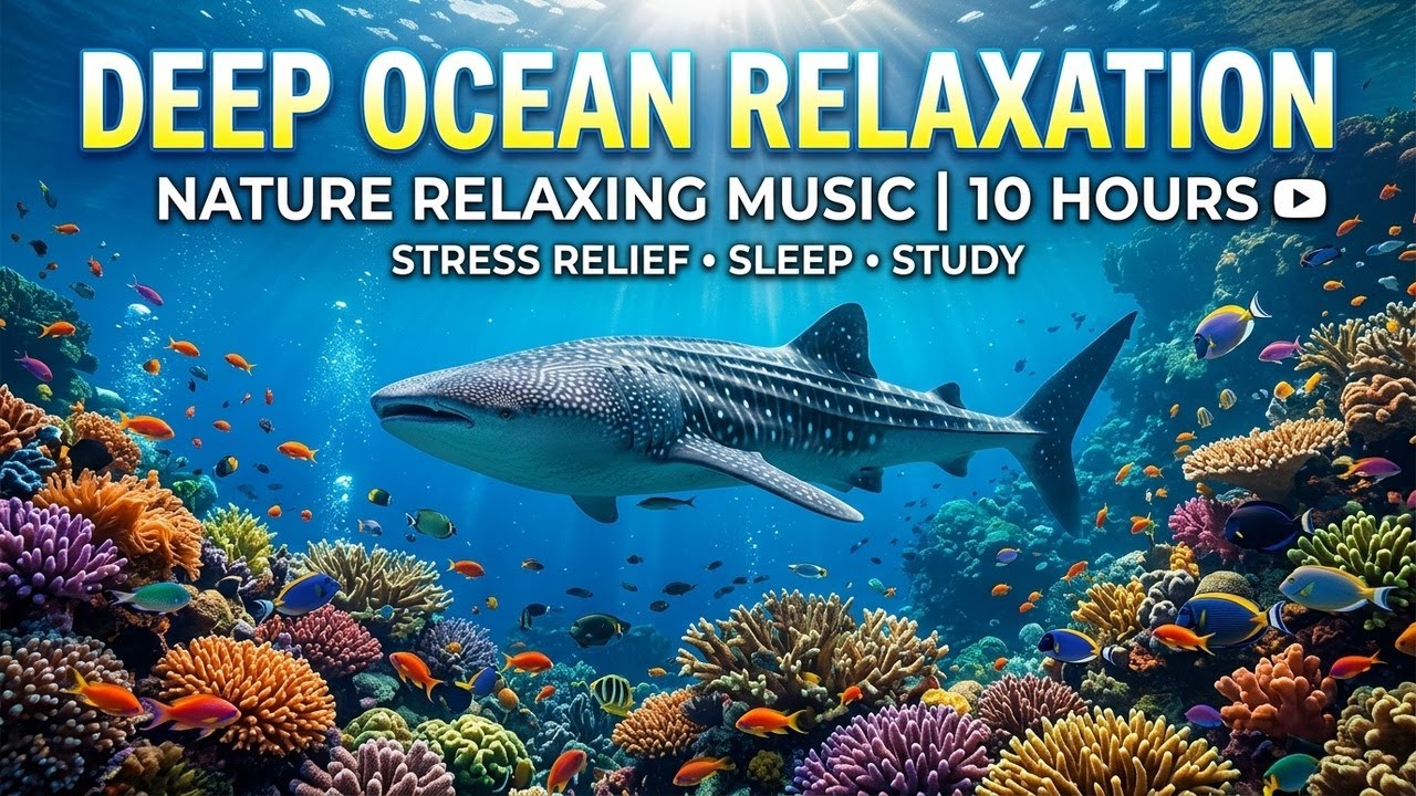 Ocean Serenity Drift 🌊 • Deep Relaxation Music for Sleep 😌 • Soft Night Wave Echo 🌙