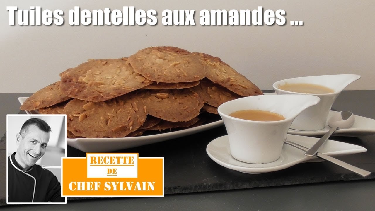 Tuiles dentelles aux amandes - Très facile et très bon !