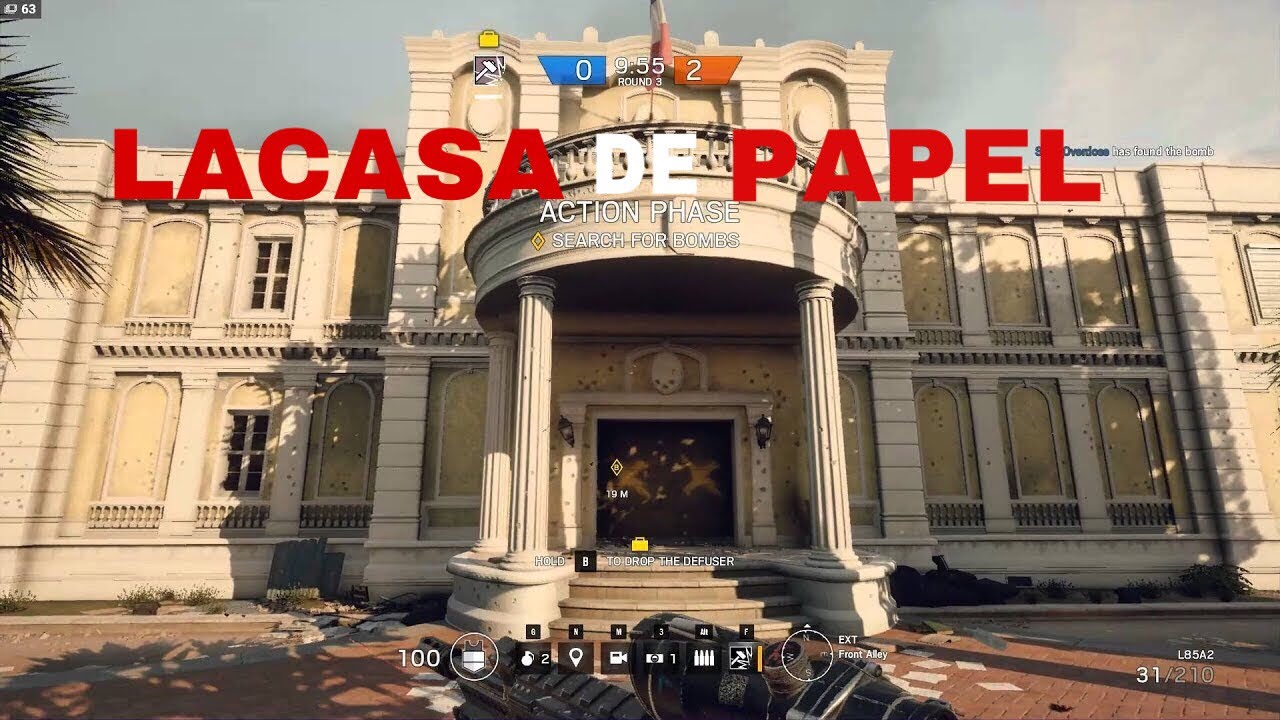 La Casa de Papel in Rainbow Six Siege
