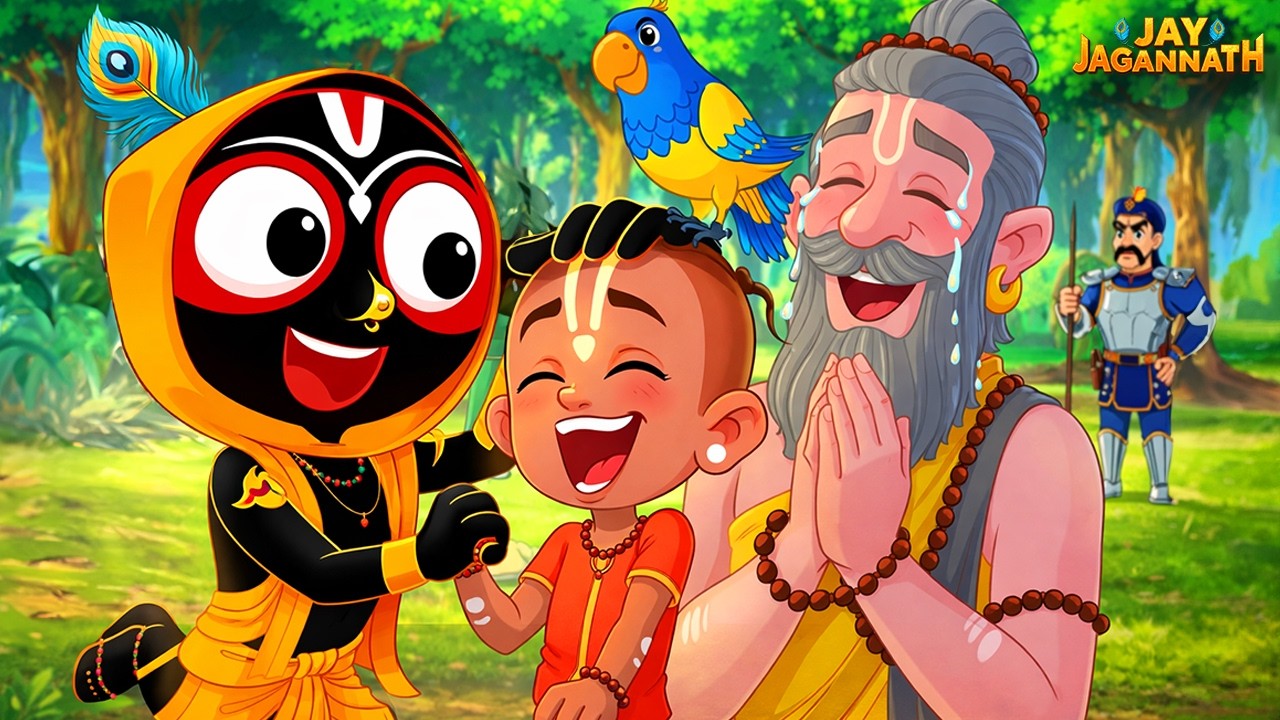 अंधे भक्त और भगवान जगन्नाथ की कृपा | Jay Jagannath | Jagannath Cartoon| jai jagannath